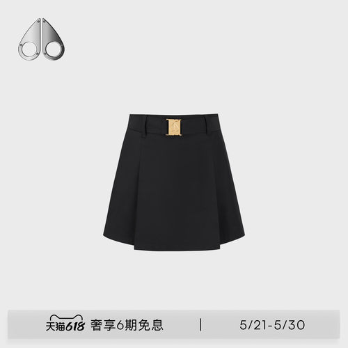 MOOSE KNUCKLES MEMORY BELTED 女士半身裙