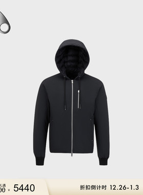 [限时礼遇][秋冬新品] MOOSE KNUCKLES 男士小剪刀轻羽绒连帽外套