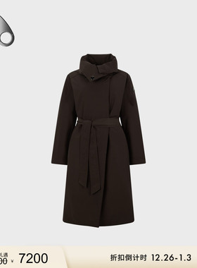 [限时礼遇][秋冬新品]MOOSE KNUCKLES女士收腰轻羽绒鹅绒风衣外套