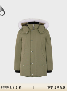 MOOSE KNUCKLES PARKA 儿童中长款小剪刀羽绒派克