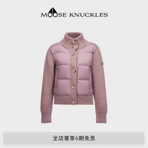 MOOSE KNUCKLES 女士羽绒拼接夹克外套