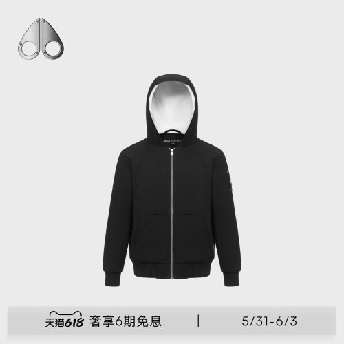 MOOSE KNUCKLES 儿童连帽卫衣外套