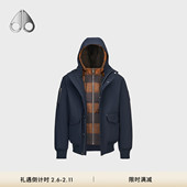 三合一可拆卸夹克小剪刀羽绒外套 KNUCKLES男士 秋冬新品 MOOSE