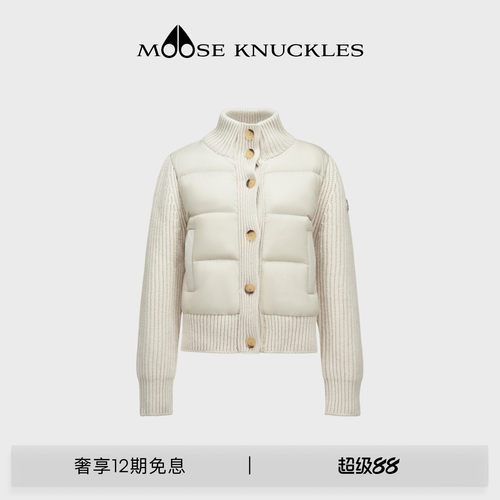 MOOSE KNUCKLES 女士羽绒拼接夹克外套