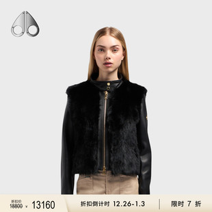 限时7折 LEATHER MOOSE LUNA 女士休闲保暖夹克外套 KNUCKLES