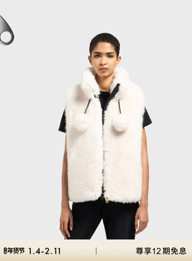 MOOSE KNUCKLES  RUBY GOLD VEST短款保暖抓绒马甲