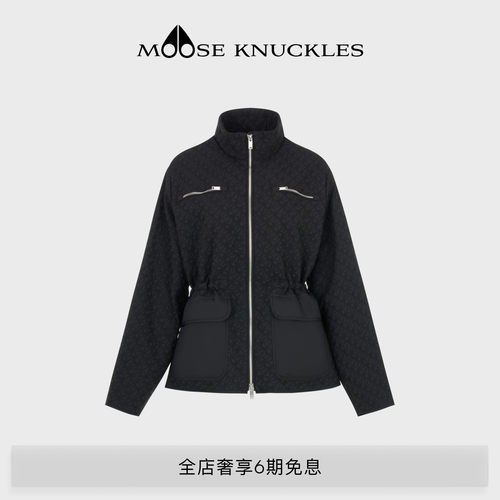 [早春新品]MOOSE KNUCKLES 女士收腰抽绳休闲外套