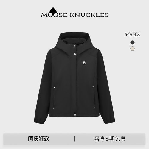 MOOSE KNUCKLES 女士经典LOGO轻薄休闲防晒小剪刀休闲外套