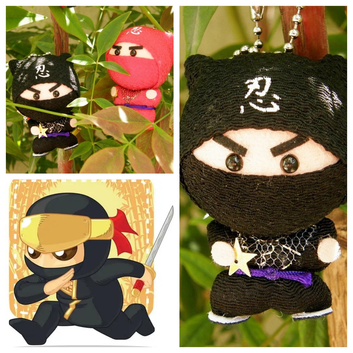 日本手机挂件挂饰手绳特色工艺品忍者公仔玩偶痛包谷子装饰品2026