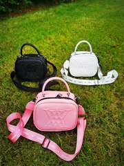 túi đeo chéo nữ the thao Túi thiết bị thời trang ngoài trời Golf mới Litchi Mẫu da, không thấm nước và mặc đồ vuông nhỏ túi thể thao tập gym balo đá banh