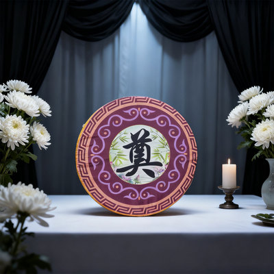 奠字跪垫白事殡葬用品灵堂磕头垫