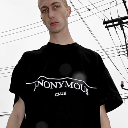 Anonymous Club 20SS HBA HoodbyAir OG初代carti同款TEE短袖T恤