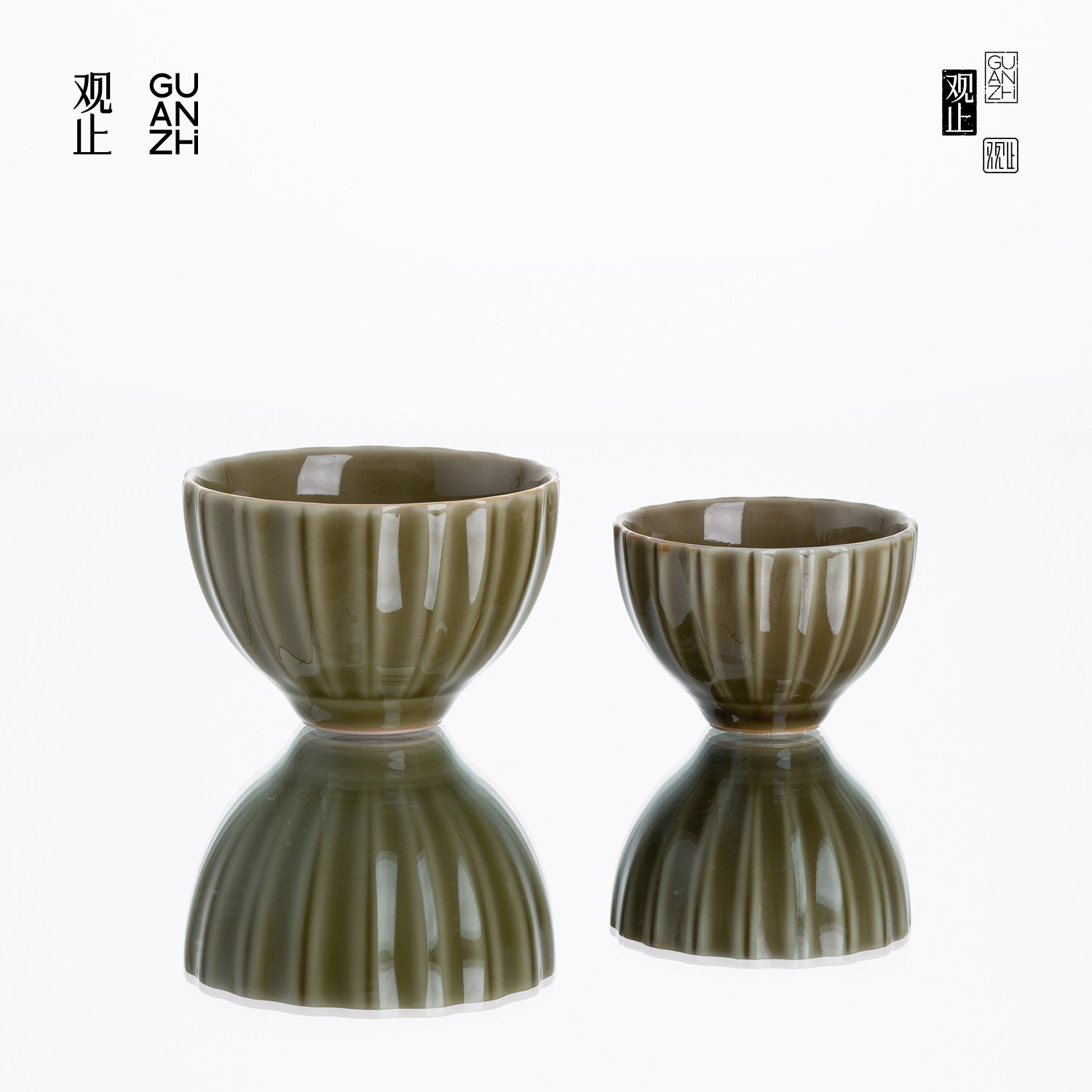 观止余甘釉汝窑茶杯主人杯单杯