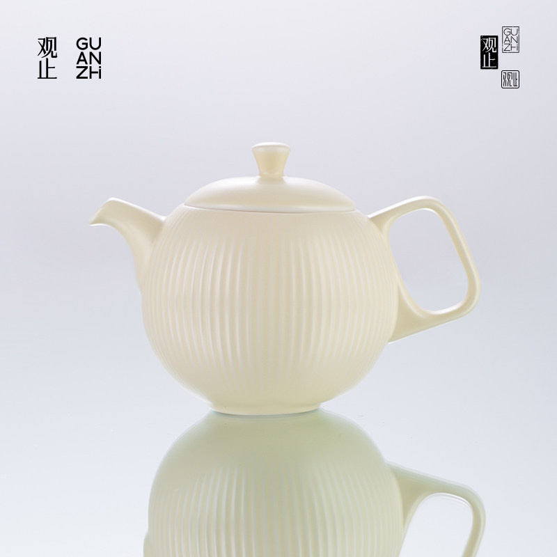 观止半见大容量轻奢高档茶壶