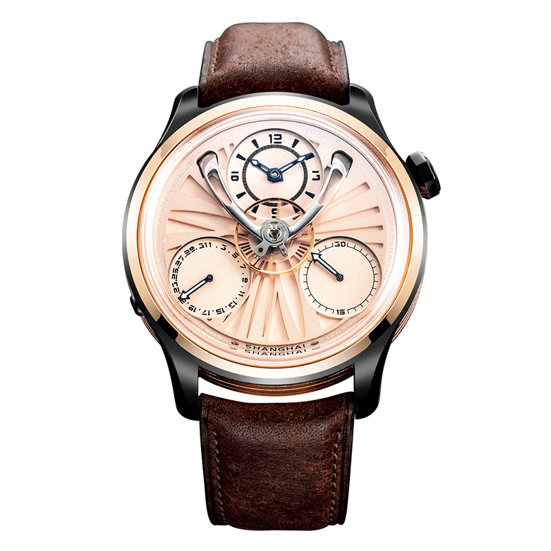 上海表穹镜系列全自动机械表防水