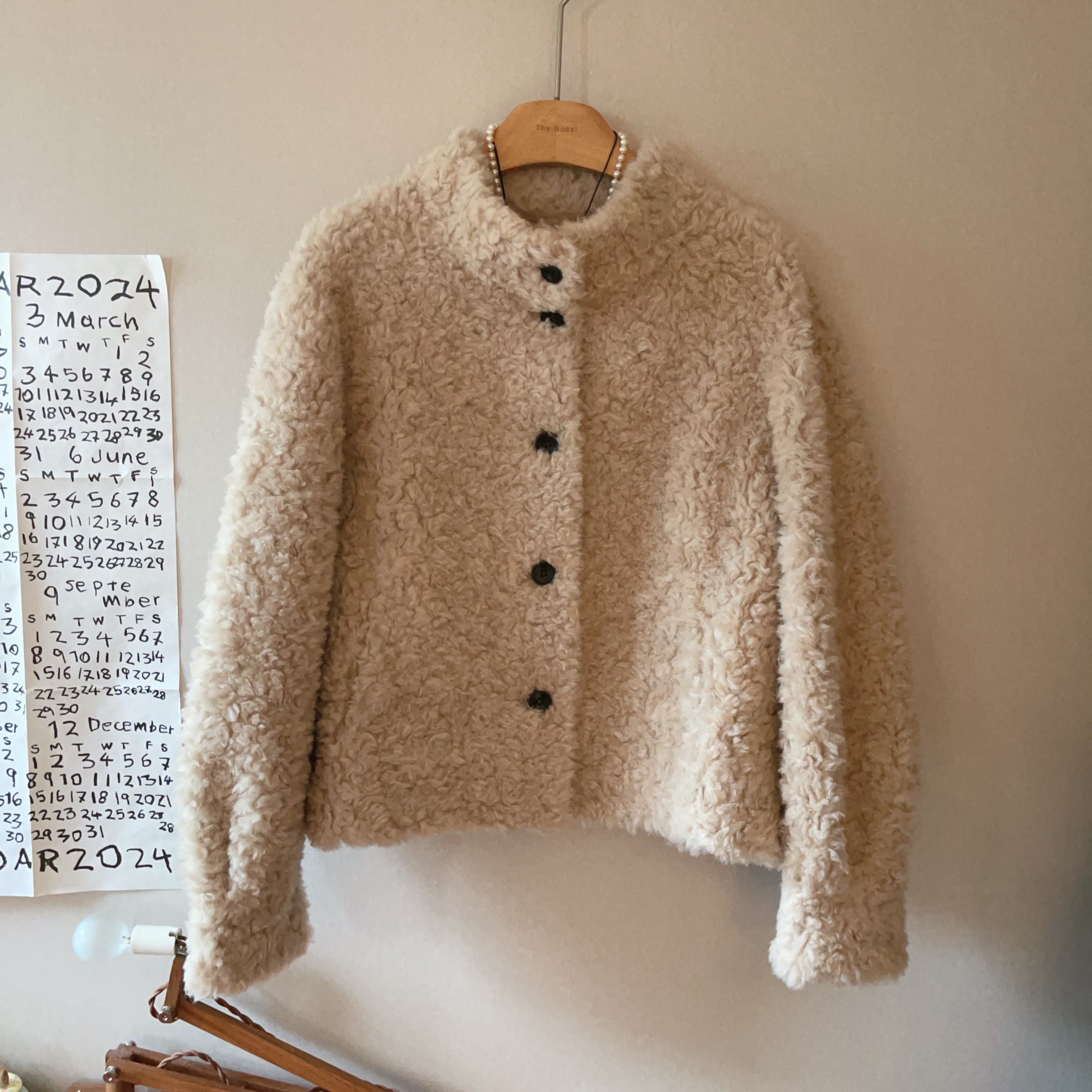 搭配师果子2025秋冬新款女装韩版半高立领羊毛短款外套温柔宽松衣,女装/女士精品,皮草,淘宝优惠券,粉丝福利购,淘宝优惠卷