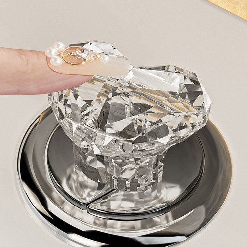 钻石爱心*马桶冲水按压器长美甲