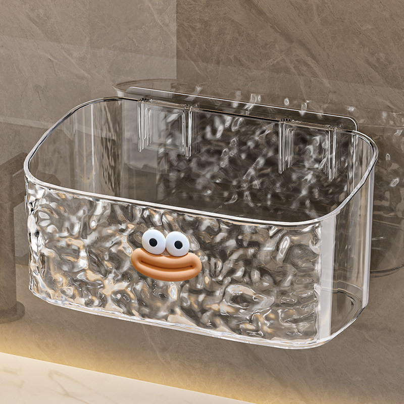 卫生间置物架浴室免打孔收纳筐厕所洗手间挂篮洗漱台墙上收纳盒子,家庭/个人清洁工具,浴室角架/置物架,淘宝优惠券,粉丝福利购,淘宝优惠卷