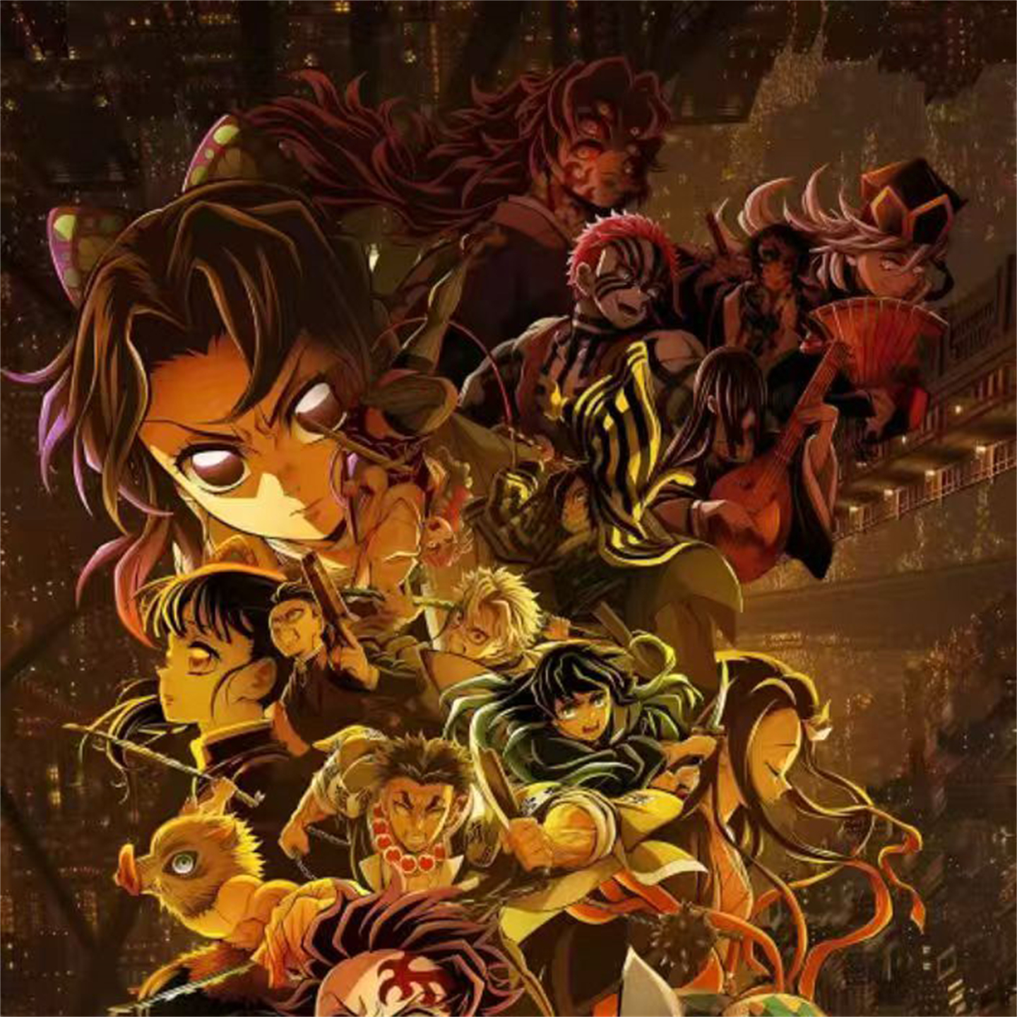 奇趣文创鬼灭之刃奇趣撕拉珍藏卡