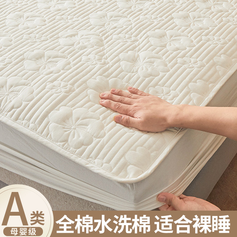 全棉纯棉床笠单件加厚席梦思床垫保护罩床套防滑防尘罩床罩床笠罩