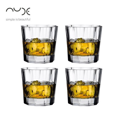 NUDE努德进口水晶玻璃威士忌杯