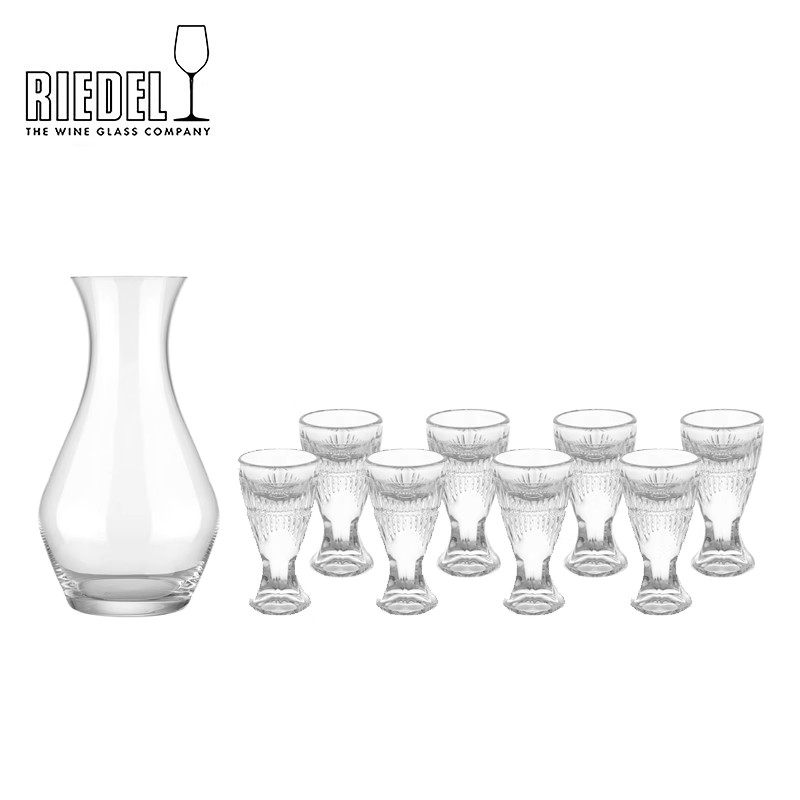 RIEDEL水晶玻璃二两小白酒杯子套装家用轻奢高级感分酒器2025新款