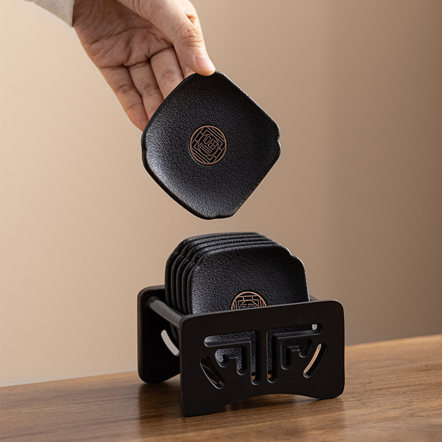 晟窑中式茶垫杯垫茶杯垫茶道功夫茶杯托茶托创意茶具配件杯托隔热,餐饮具,杯垫,淘宝优惠券,粉丝福利购,淘宝优惠卷