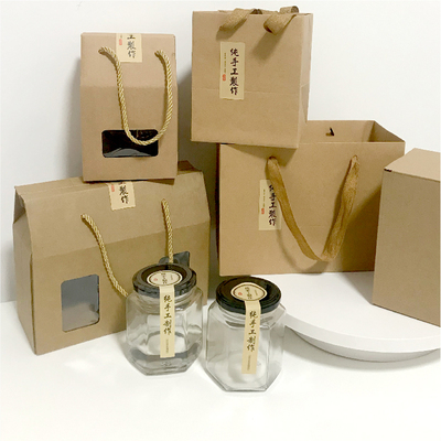 礼盒觅罐儿送礼大众新中式牛皮纸