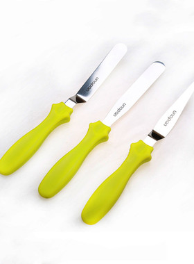 三能 刮平刀组 3个组SN47824奶油蛋糕抹平工具烘焙器具吻刀