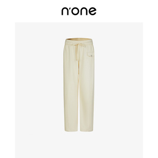 运动休闲百搭直筒裤 新款 女小个子抽绳系带松紧腰 冬季 none