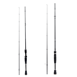 威武飞鱼碳素M调中性插节路亚竿鳜鱼翘嘴竿直枪柄杆抛竿路亚杆