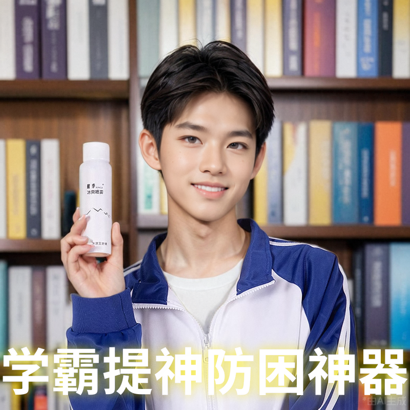 醒季防困喷雾上课熬夜犯困提神醒脑学生防困清醒神药油打瞌睡神器