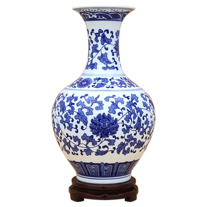 景德镇书房博古架插花瓶陶瓷器