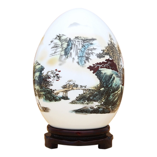 景德镇陶瓷器新中式博古架摆件家居饰品玄关客厅办公室酒柜装饰品