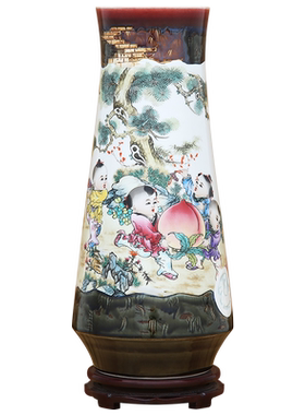 傲世陶瓷摆件新中式客厅