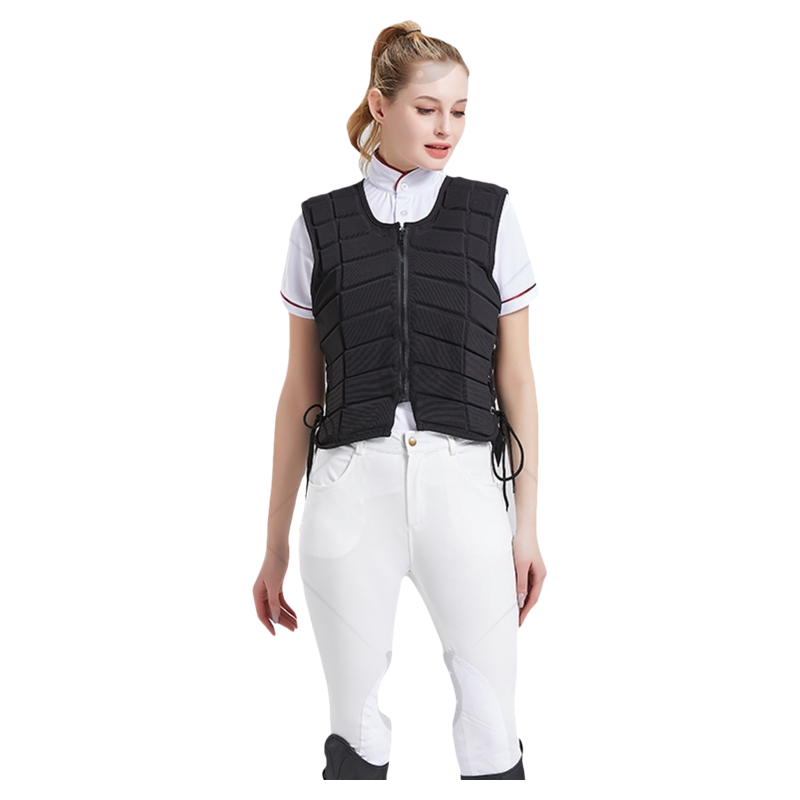 马术护甲骑马防护背心马夹骑士防护服女骑马装马术服装男儿童成人