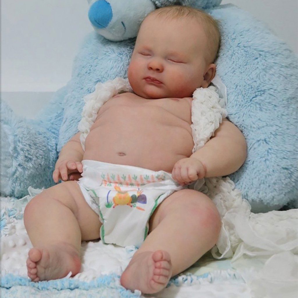 Reborn Doll Kit SleepingJoseph 仿真婴儿重生宝宝模具DIY约瑟夫