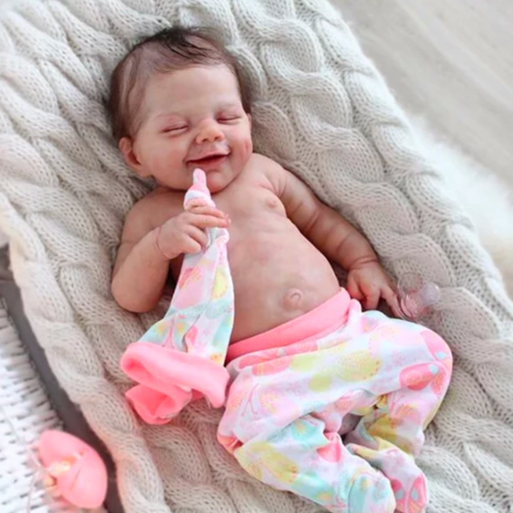 reborn doll kit April 重生婴儿模具 小四月 DIY玩具套件