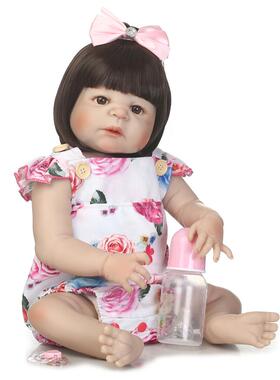 速卖通热卖推荐仿真全胶婴儿victoria reborn baby 服装模特全胶