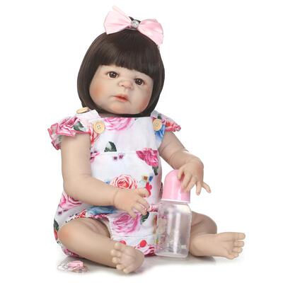 速卖通热卖推荐仿真全胶婴儿victoria reborn baby 服装模特全胶