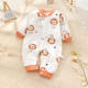 新生婴儿连体衣春秋纯棉打底内衣宝宝衣服哈衣爬服家居服睡衣秋装