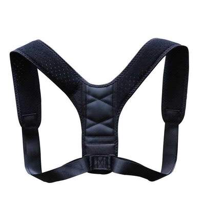 back with correct black hunchback posture orthopaedic