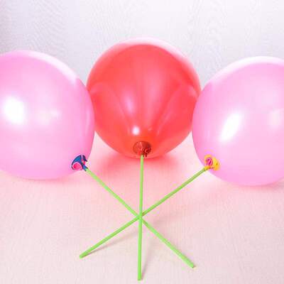 32cm latex balloon holder advertising balloon holder wechat