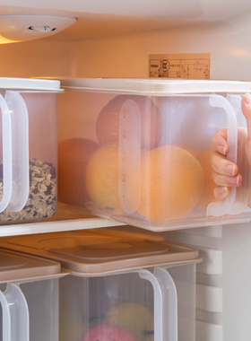 plastic storage box with lid refrigerator fruit box househo