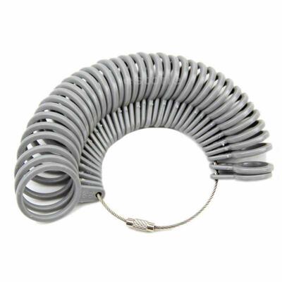 Finger Ring Sizer Measure Gauge Size Basic Jewelry Tool Plas