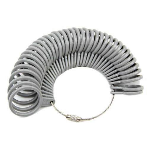 Finger Ring Sizer Measure Gauge Size Basic Jewelry Tool Plas