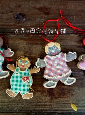 卡通复古挂件圣诞节装饰品