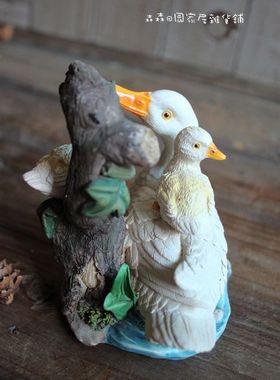 树脂美式乡村风仿真园艺装饰品