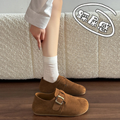 懒人一脚蹬丑萌大头绝美全包博肯鞋 春秋勃肯鞋 女2026新款 0128n