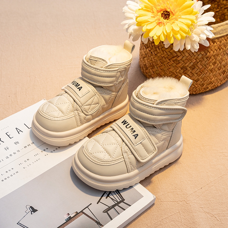 儿童雪地靴秋冬季新款